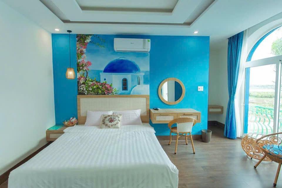 岘港 Santorini House And Coffee酒店 外观 照片