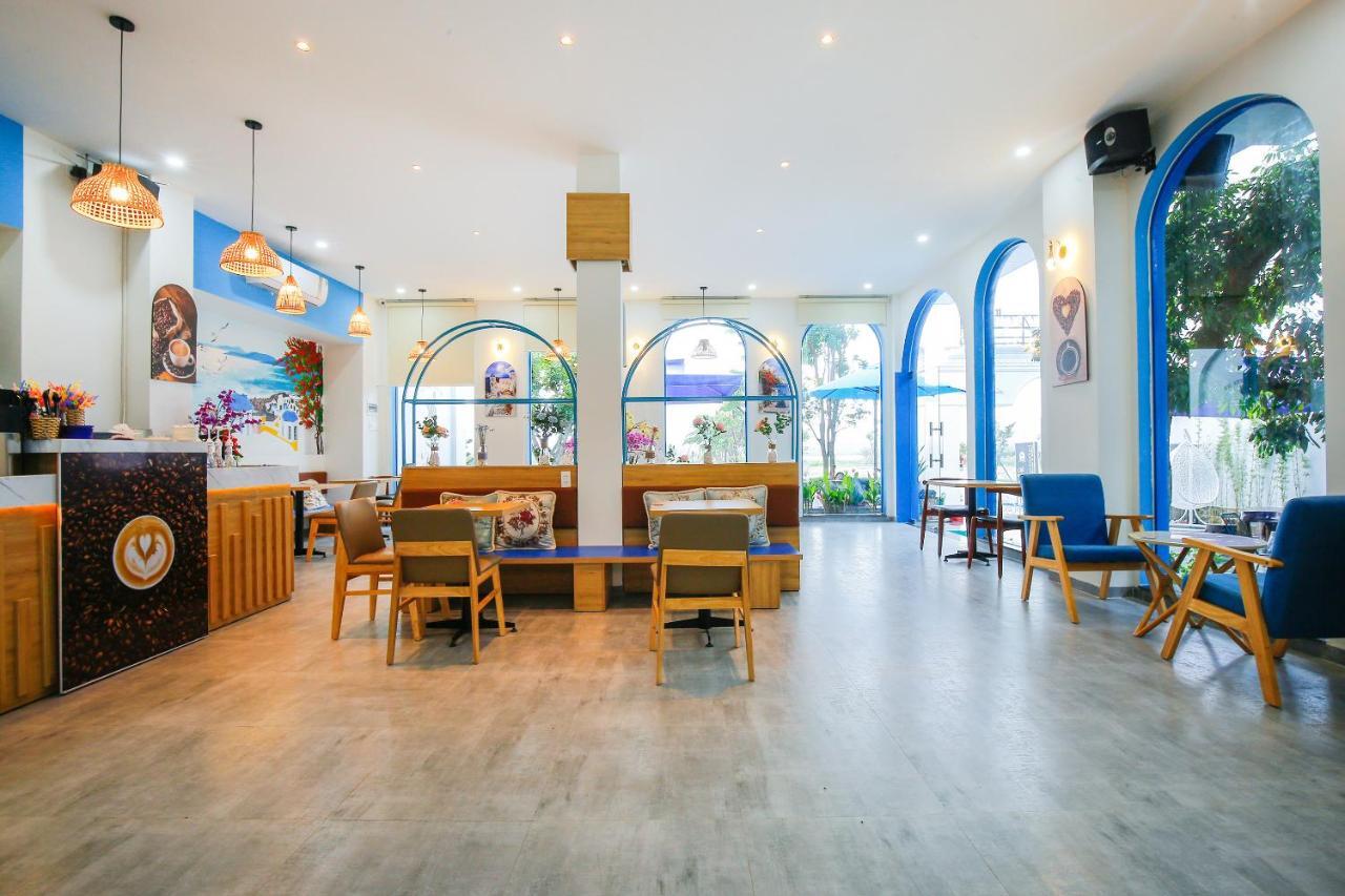 岘港 Santorini House And Coffee酒店 外观 照片