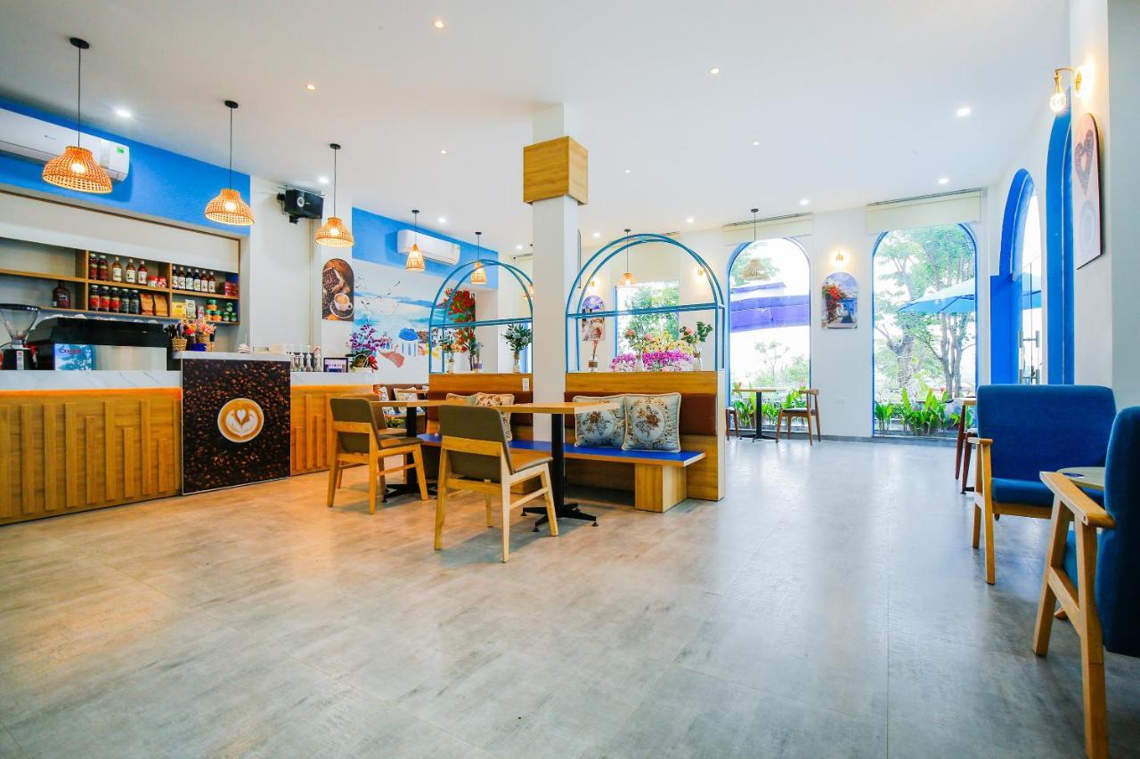 岘港 Santorini House And Coffee酒店 外观 照片