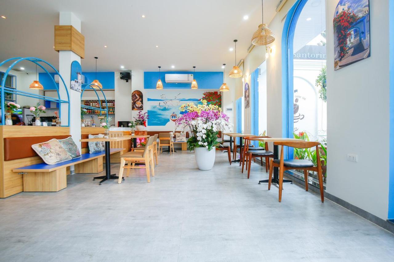 岘港 Santorini House And Coffee酒店 外观 照片